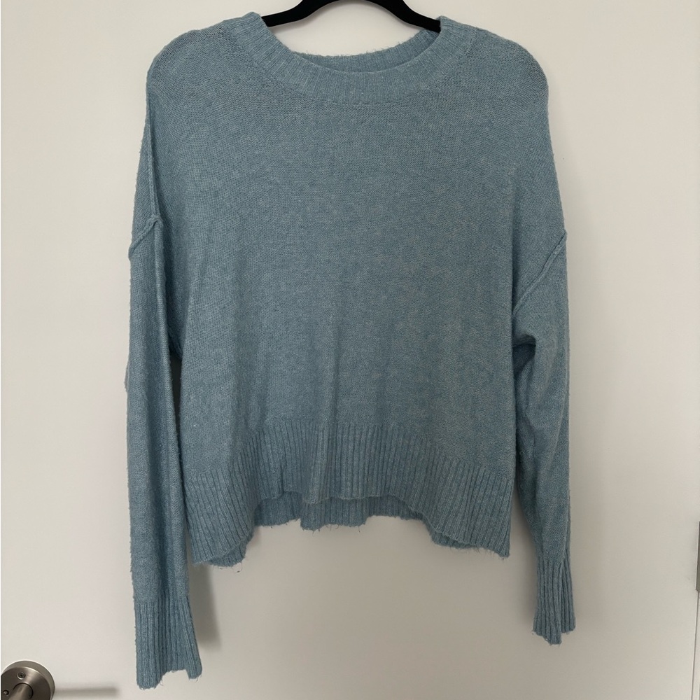 American Eagle Outfitters Soft Blue Sweater